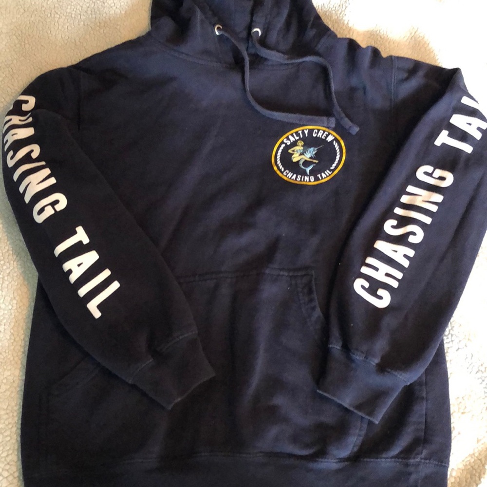 men’s salty crew hoodie